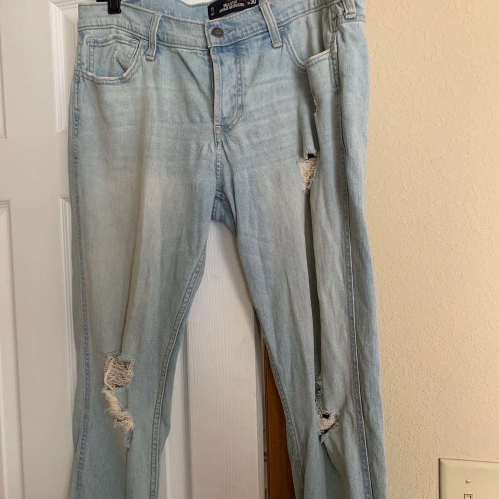 distressed vintage boyfriend jeans